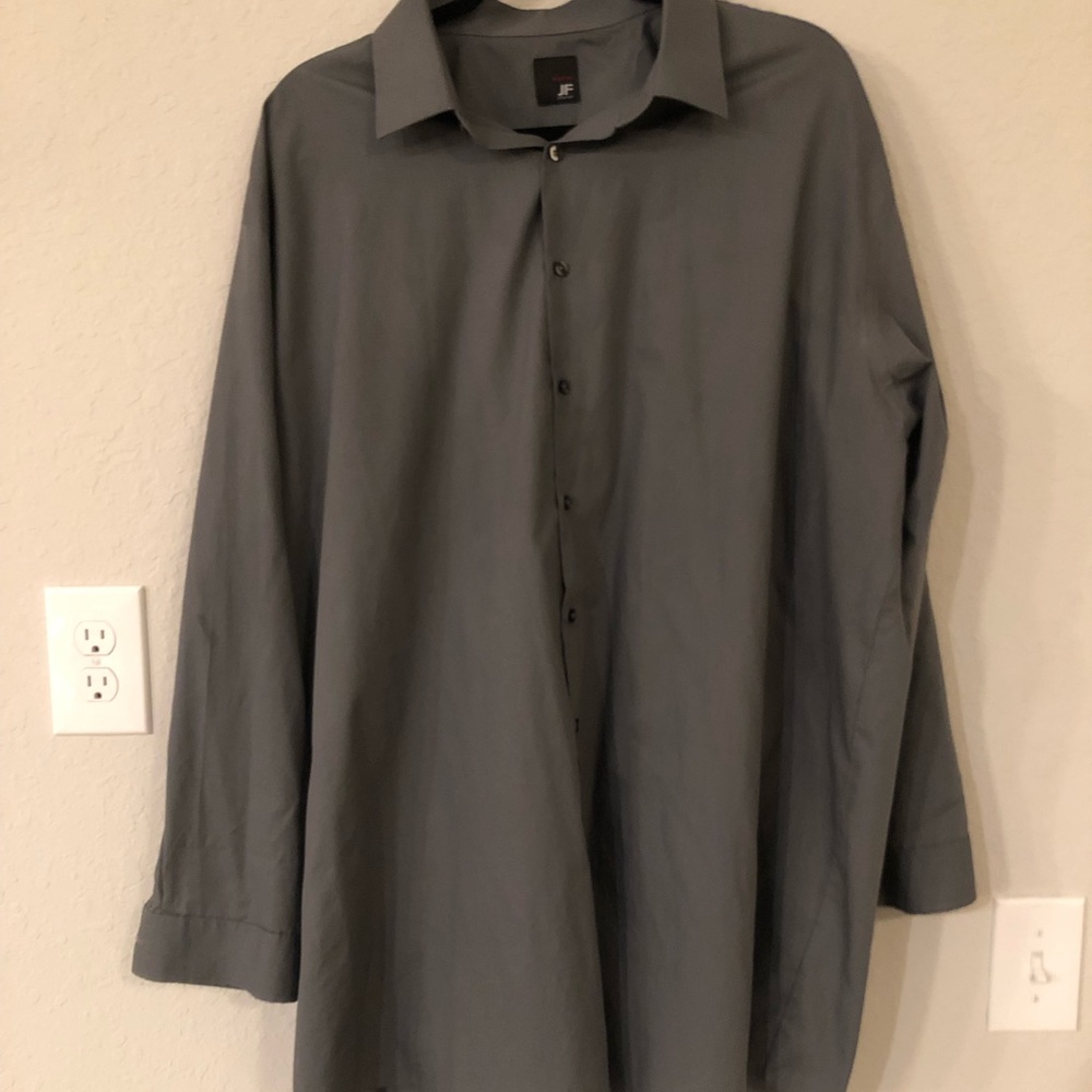Gray dress shirt